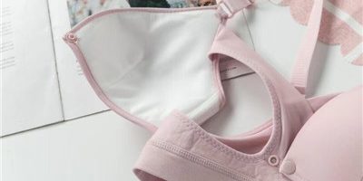 Comfortable middle open cup adult nursing bra (4)