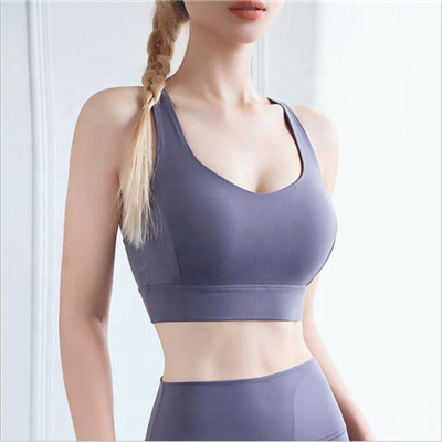 High elastic breathable spandex yoga sets (1)